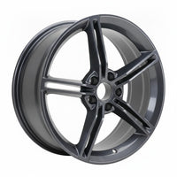 Porsche Taycan 2020 21 2022 96795 66158 OEM wheel rim 21 x 9.5 Gloss Black Front photo 2