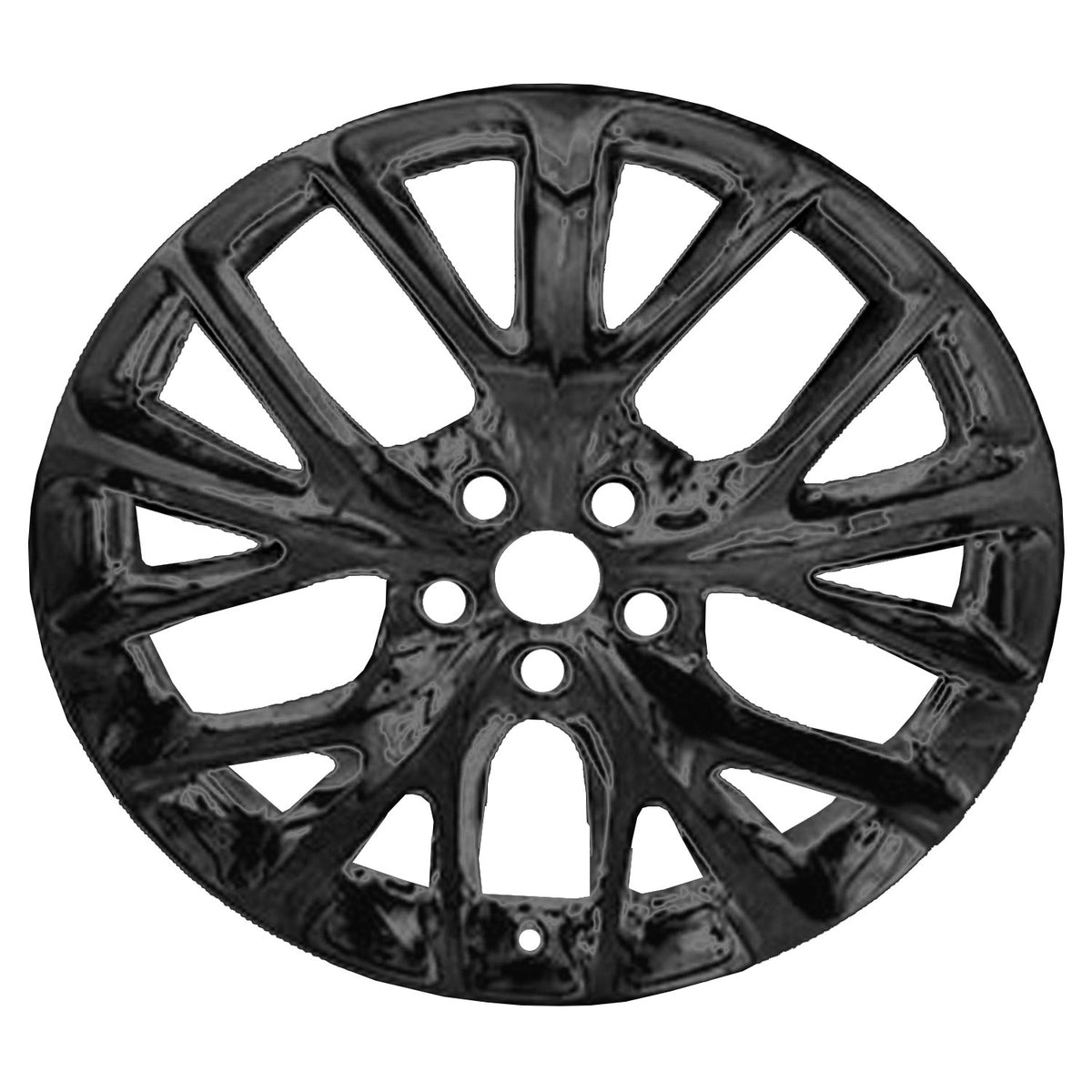 20" x 8" Dodge Durango 2014 2015 2016 2017 Factory OEM Wheel Rim Black 09129