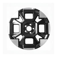 Kia Carnival 2025 2026 71120 aluminum OEM rim 19 x 7.5 CNC Black photo 1