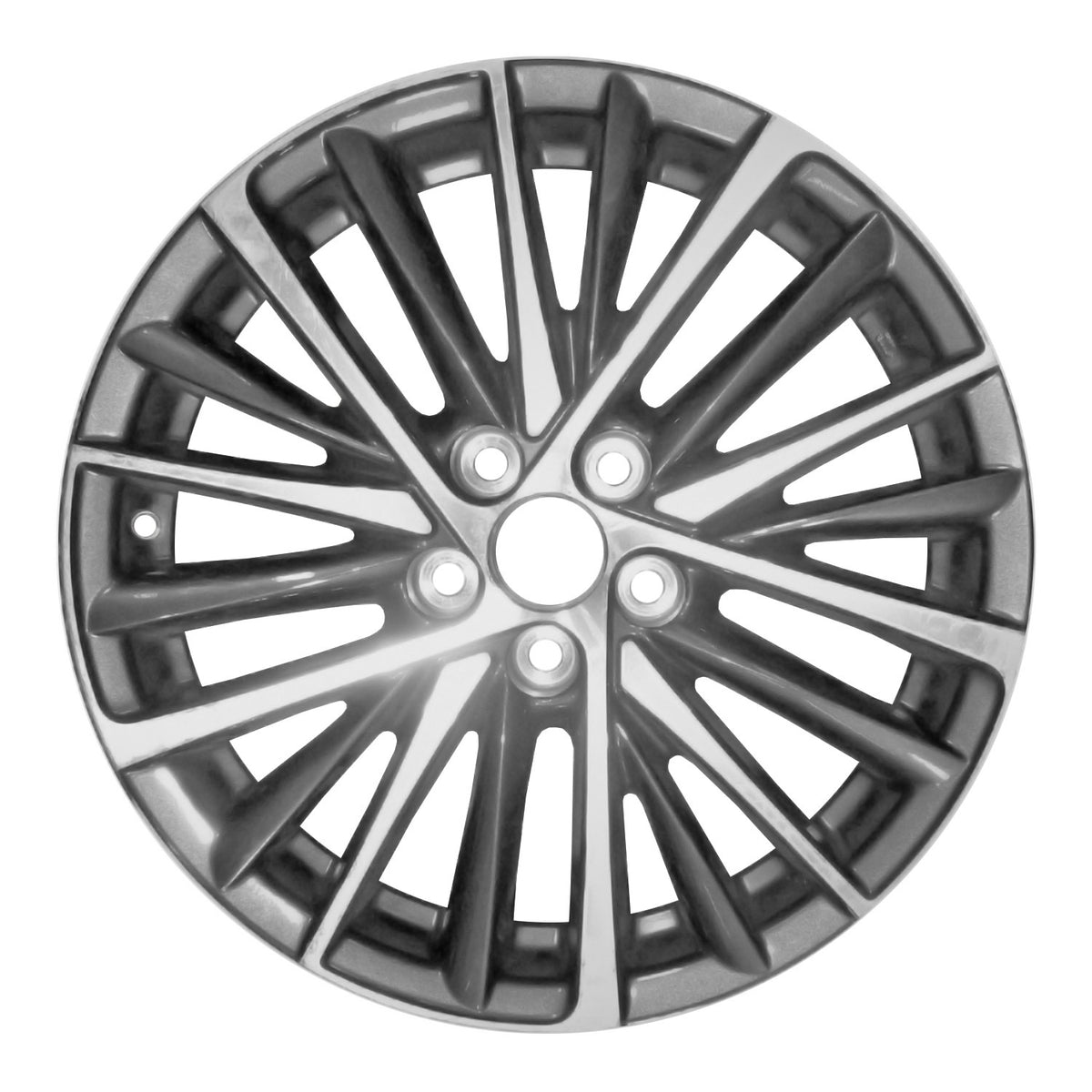 18" x 8" Lexus Es350 2022 2023 Factory OEM Wheel Rim Machined Charcoal 74405