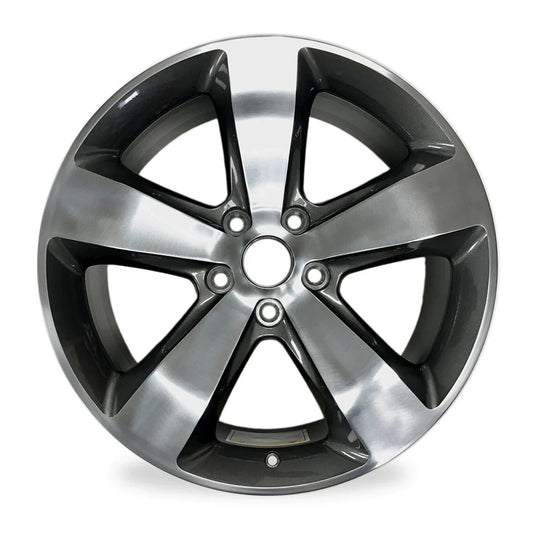Jeep Grand Cherokee 14 - 16 9137 aluminum OEM wheel rim 20 x 8 Polished Charcoal