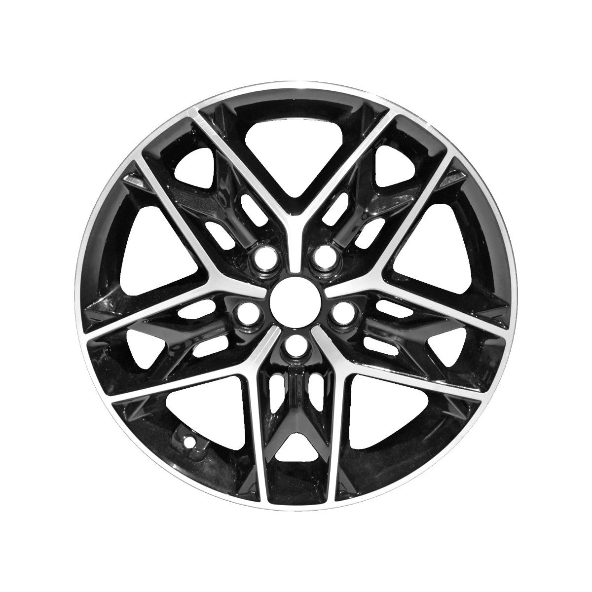 Kia Optima 2019 2020 74788 aluminum OEM rim 18 x 7 CNC Black