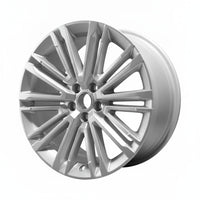 Audi A4 2017 2018 2019 59003 OEM wheel rim 19 x 8.5 CNC Sparkle Silver photo 2