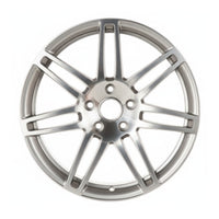 Audi Q7 2009 99538 21002 aluminum OEM wheel rim 21 x 10 Polished Charcoal photo 1
