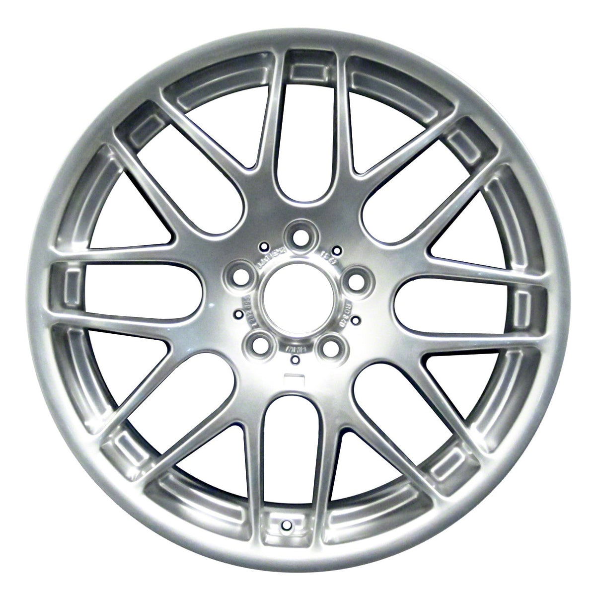 19" x 8" BMW M3 2001 2002 2003 2004 Front OEM Wheel Rim Hyper Silver 59550