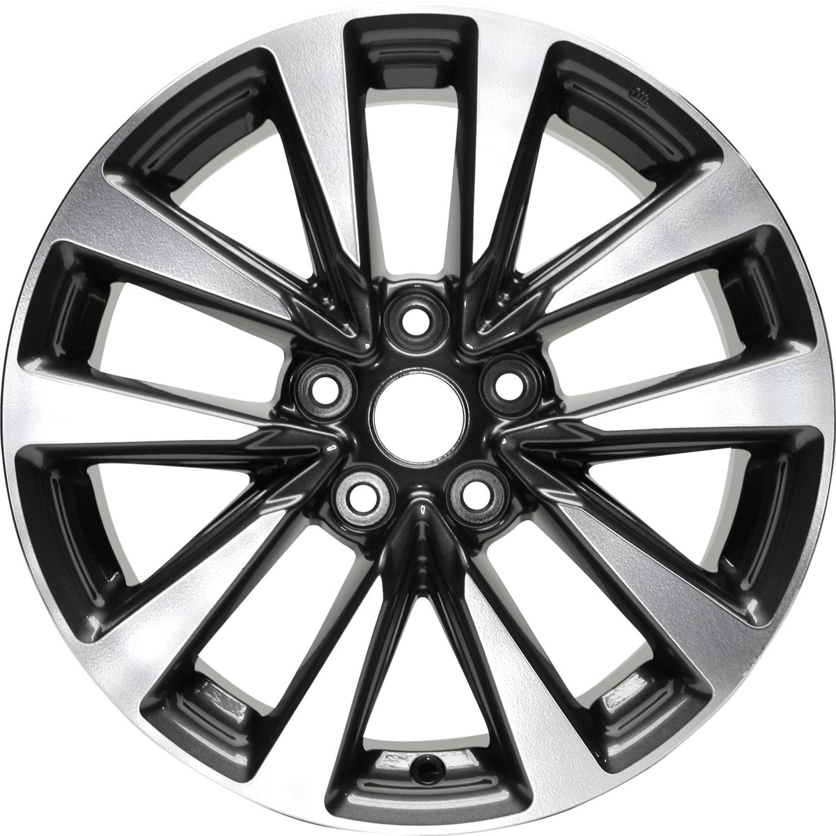 17" x 7.5" Nissan Altima 2016 2017 Factory OEM Wheel Rim Machined Charcoal 62719