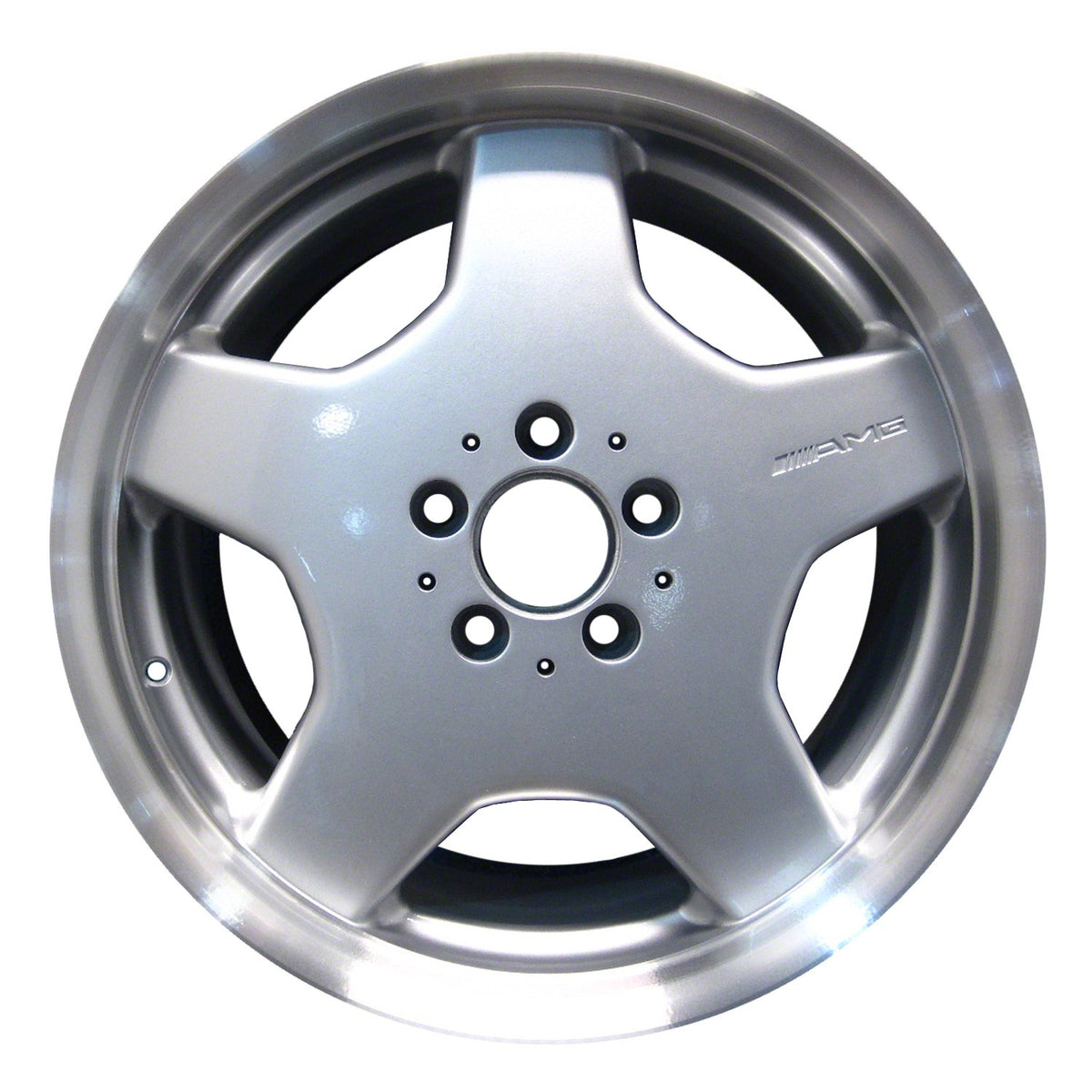 18" x 9.5" Mercedes-Benz S600 2001 2002 Rear Factory OEM Wheel Rim Silver 65207
