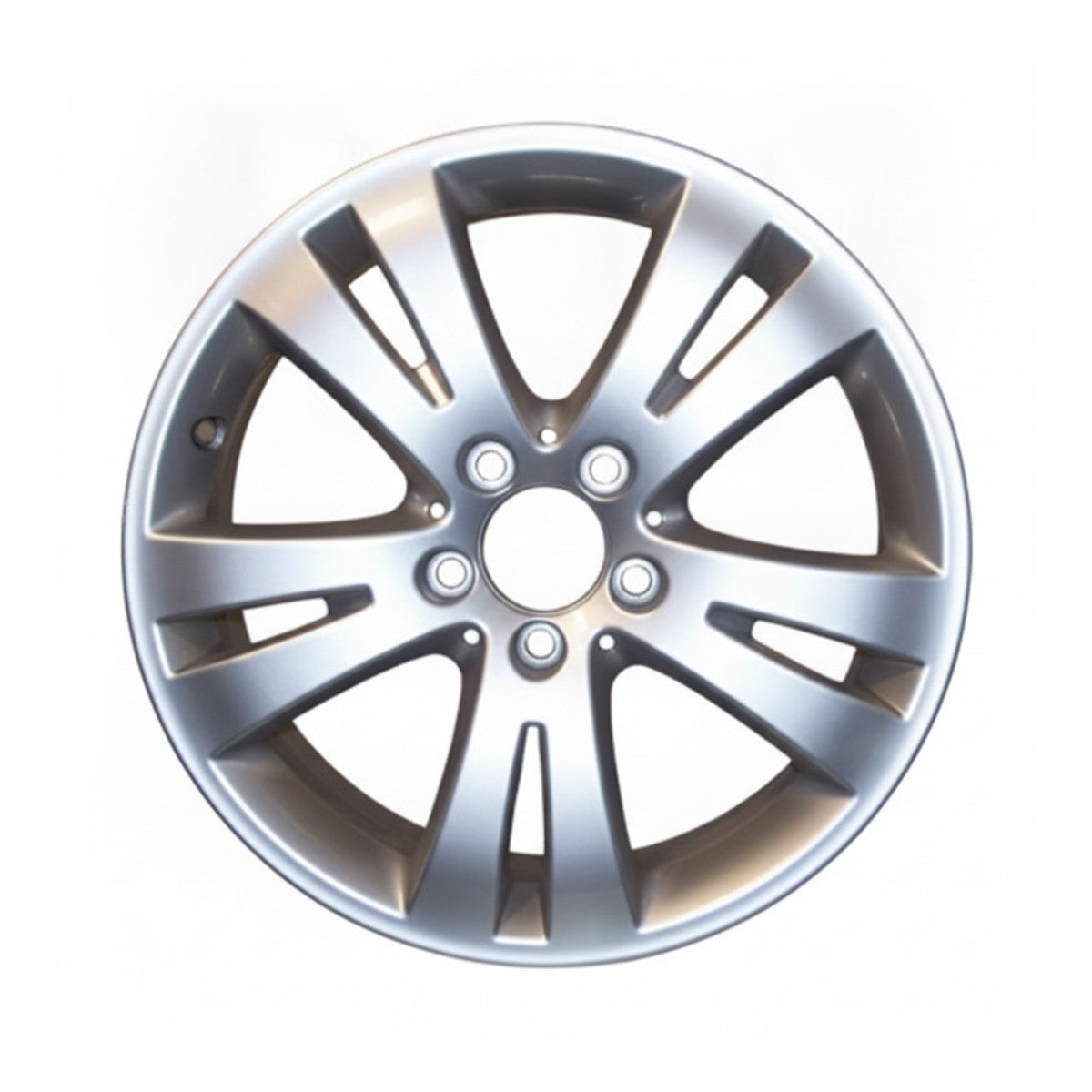 Mercedes C300 C350 08 09 10 11 12 13 65524 aluminum OEM wheel 17 x 7.5 Silver