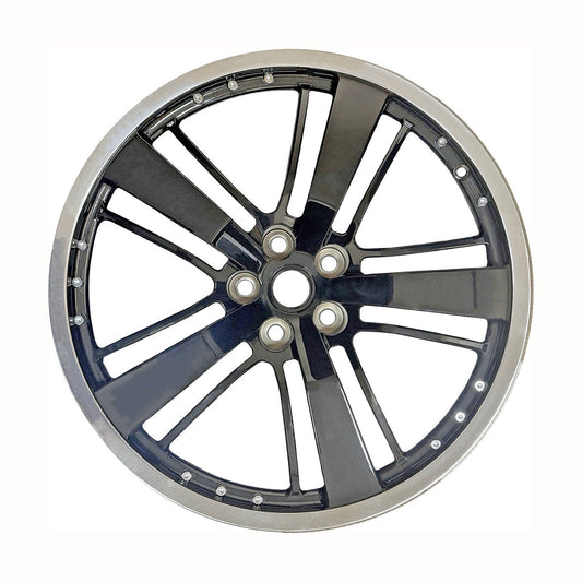 21"x8.5" Chevrolet Camaro 10 11 Front OEM Wheel Rim Polished Black Flange 05467