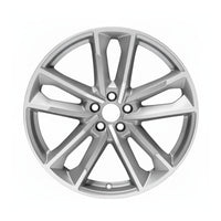 Audi A5 18 19 20 21 22 23 24 59072 aluminum OEM wheel rim 19 x 8.5 CNC Charcoal photo 1