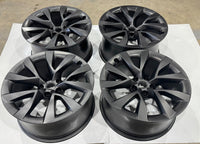 Staggered Set 20x9 & 20x10 Factory OEM Wheels Rims 2022 2023 Tesla Model X photo 5
