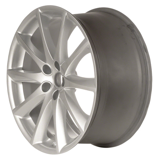 19" x 9" Jaguar Xj 2010 2011 2012 2013 Front Factory OEM Wheel Rim Silver 59869