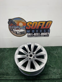 20" x 9.5" Tesla Model X REAR 2016-2021 OEM Wheel Factory Rim 102724500A 97801 photo 2