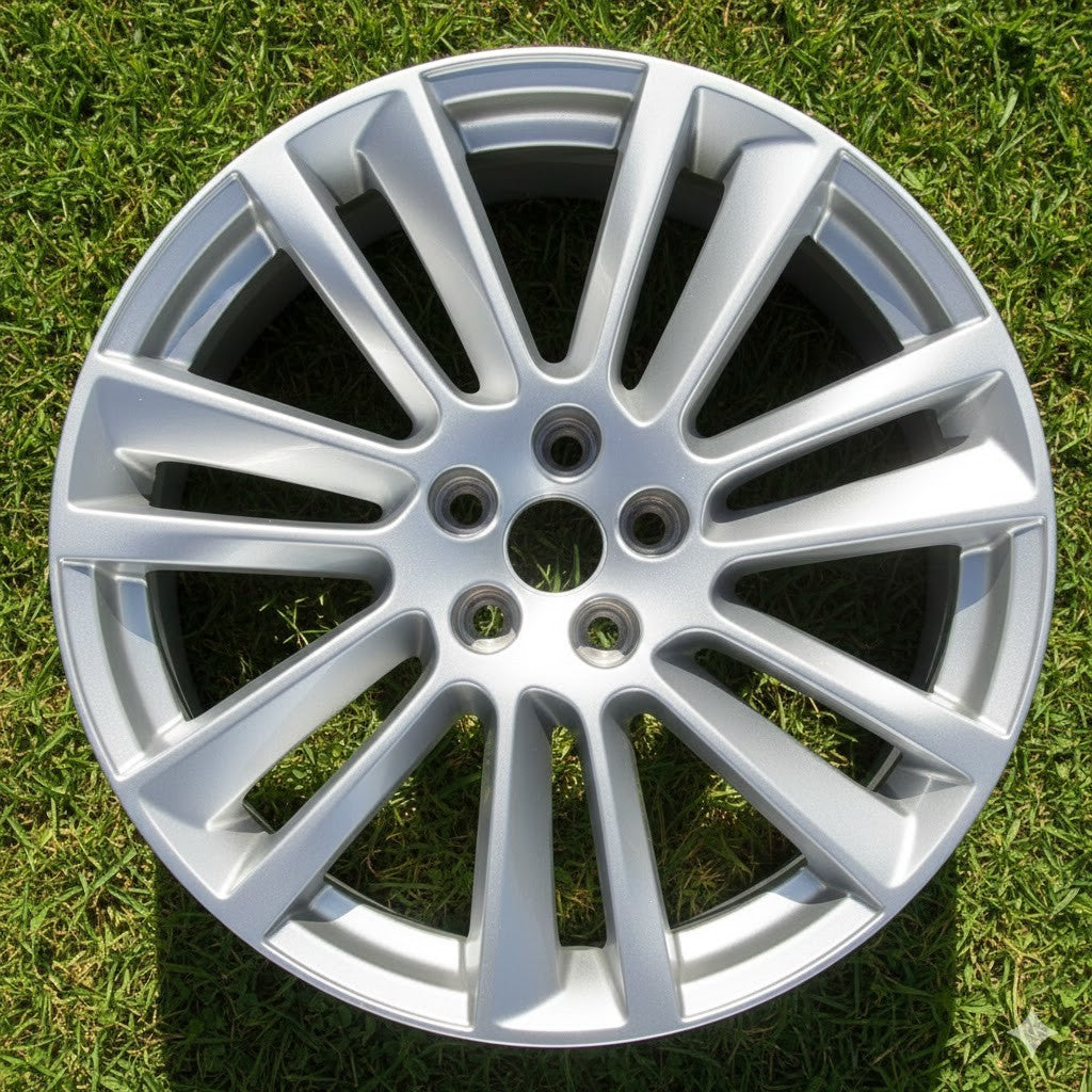19" x 8.5" 2017-2021 Jaguar F-Pace Blade Black Alloy Factory OEM Wheel Rim 59971