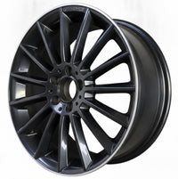 Mercedes CLA250 A250 A220 2019 - 2025 85727 OEM wheel rim 19 x 7.5 Black Flange photo 2