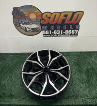 19" x 7.5 BMW X3 2022 2023 2024 Factory OEM Wheel Rim 95286 CNC Black photo 2