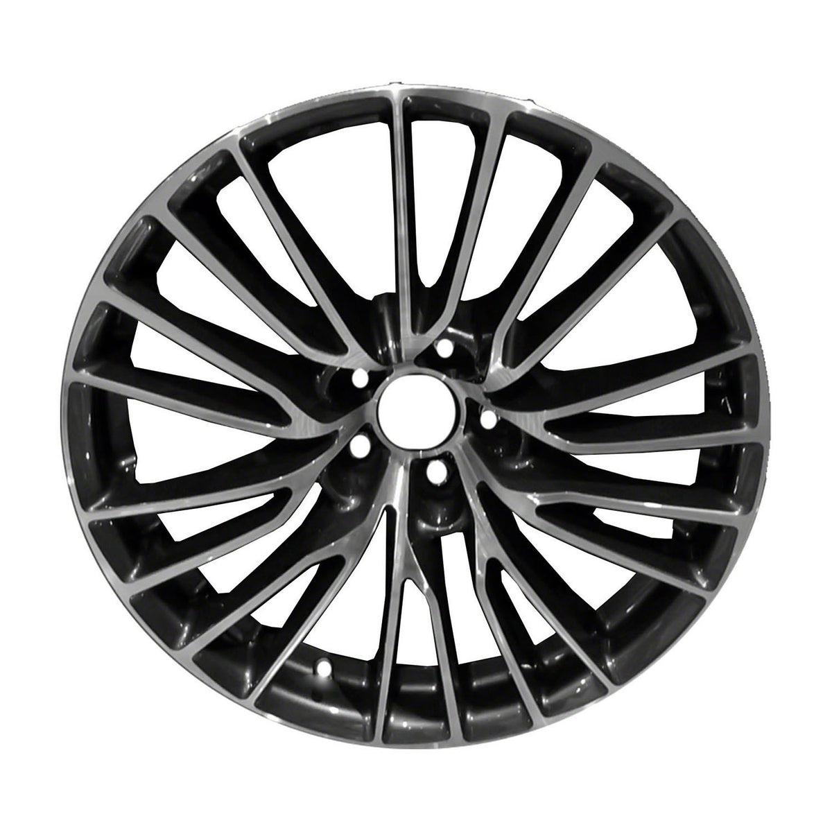 2015-2019 Lexus Rc-F 19x10" Machined/Painted Charcoal OEM Wheel Rim 74322