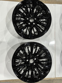 Set 20"x8.5" Lexus LS500 LS500h 2018-2024 Factory OEM Wheels Rim 74370 Gloss BLK photo 7