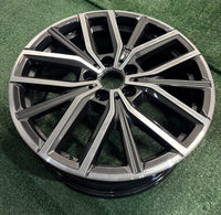 18" x 7.5" BMW X1 2023 2024 Factory OEM Wheel Rim 86685 CNC Charcoal photo 3