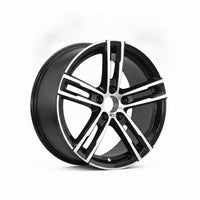 BMW M240I 2018 2019 2020 2021 86512 aluminum OEM rim 18 x 7.5 CNC Black FRONT photo 2