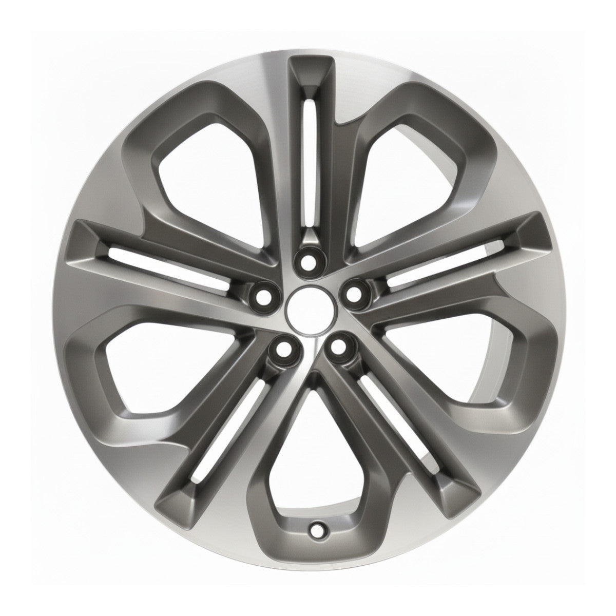 Jaguar F-Pace 2021 - 2025 60034 aluminum OEM rim 21 x 8.5 CNC Charcoal