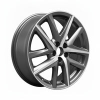 Lexus GS350 16 17 18 19 20 74349 aluminum OEM wheel rim 19 x 9 CNC Charcoal REAR photo 2