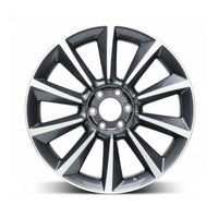 Lincoln Navigator L 2016 2017 10078 aluminum OEM rim 22 x 9.5 CNC Charcoal photo 1