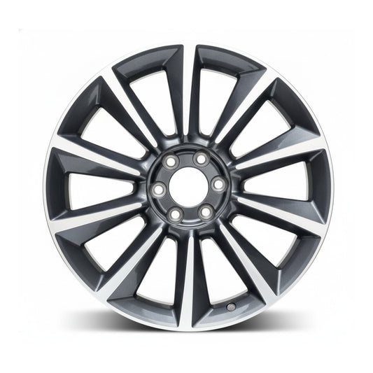 Lincoln Navigator L 2016 2017 10078 aluminum OEM rim 22 x 9.5 CNC Charcoal