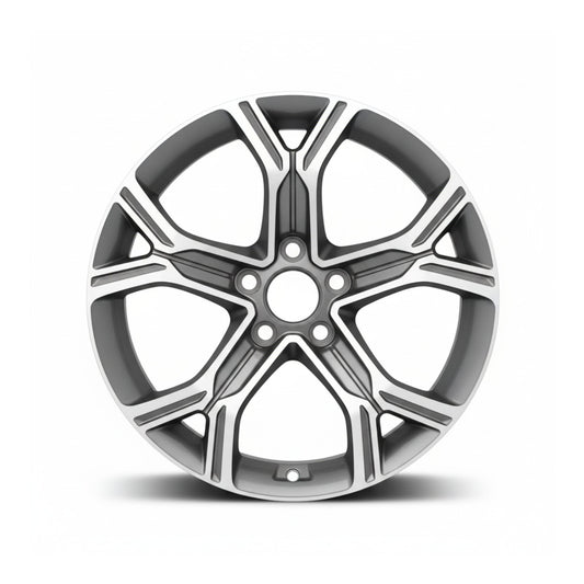 Kia Stinger 2018 2019 74771 aluminum OEM wheel rim 18 x 8 CNC Charcoal