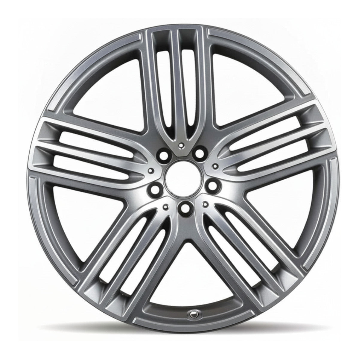 Mercedes GLS450 20 21 22 23 24 25 85805 OEM wheel rim 21 x 10 CNC Silver FRONT