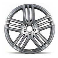 Mercedes GLS450 20 21 22 23 24 25 85805 OEM wheel rim 21 x 10 CNC Silver FRONT photo 1