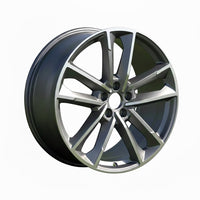 2022-2024 AUDI Q3 Machined Charcoal 19x8.5 OEM Wheel 12120 | 95589 photo 2