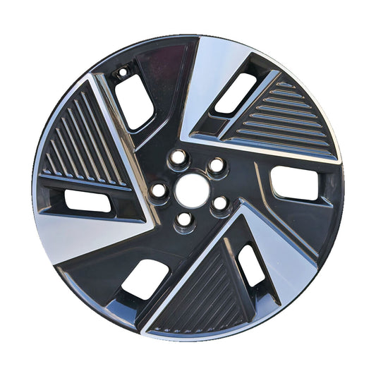 19" x 7.5" Hyundai Ioniq 5 2025 2026 Factory OEM Wheel Rim Machined Black 71110