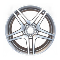 Mercedes CL63 CL65 AMG 2008 - 2013 85051 OEM rim 20 x 8.5 Polish Charcoal FRONT photo 1