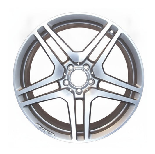 Mercedes CL63 CL65 AMG 2008 - 2013 85051 OEM rim 20 x 8.5 Polish Charcoal FRONT