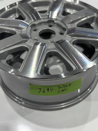 17"x7" Ford Taurus TaurusX 2008 2009 Factory OEM Wheel Rim G9F7K2044 CNC Silver photo 2