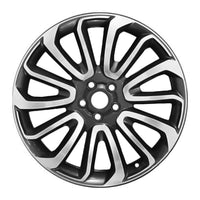 2014-2022 Land Rover Range Rover Rov 22x9.5" Polished Black OEM 72250 photo 1