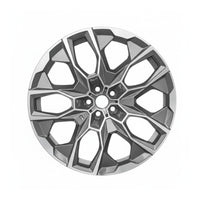 BMW X7 23 24 25 26 27 86674 aluminum OEM rim 22 x 10.5 CNC Charcoal REAR photo 1