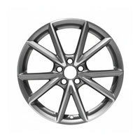 Audi S3 2017 2018 59022 aluminum OEM wheel rim 19 x 8 CNC Charcoal photo 1