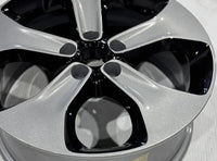 Polish Black 18x7 Jeep Compass 2017 2018 2019 2020 2021 Alloy OEM Wheel Rim 9190 photo 2