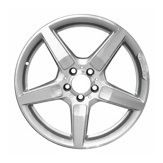 Mercedes CLS550 2012 2013 85255 aluminum OEM wheel rim 19 x 8.5 CNC Silver Front