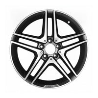 Mercedes CLA250 2014 2015 2016 2017 85394 aluminum OEM rim 18 x 8 CNC Charcoal photo 1