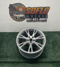 19" x 9.5" Tesla Model Y 2020 Factory OEM Wheel Rim 96958 Silver photo 5