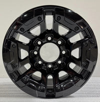 18" GMC Hummer EV Wheel Rim Factory OEM 14049 2022-2025 Gloss Black photo 1