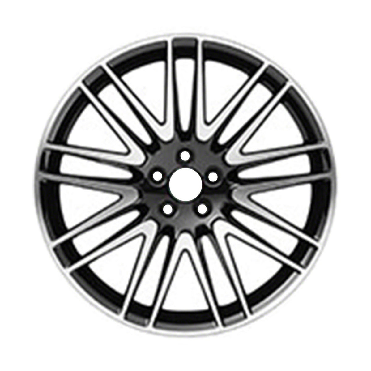 20" x 8.5" Jaguar Xf 2016 2017 Factory OEM Wheel Rim Machined Charcoal 59933