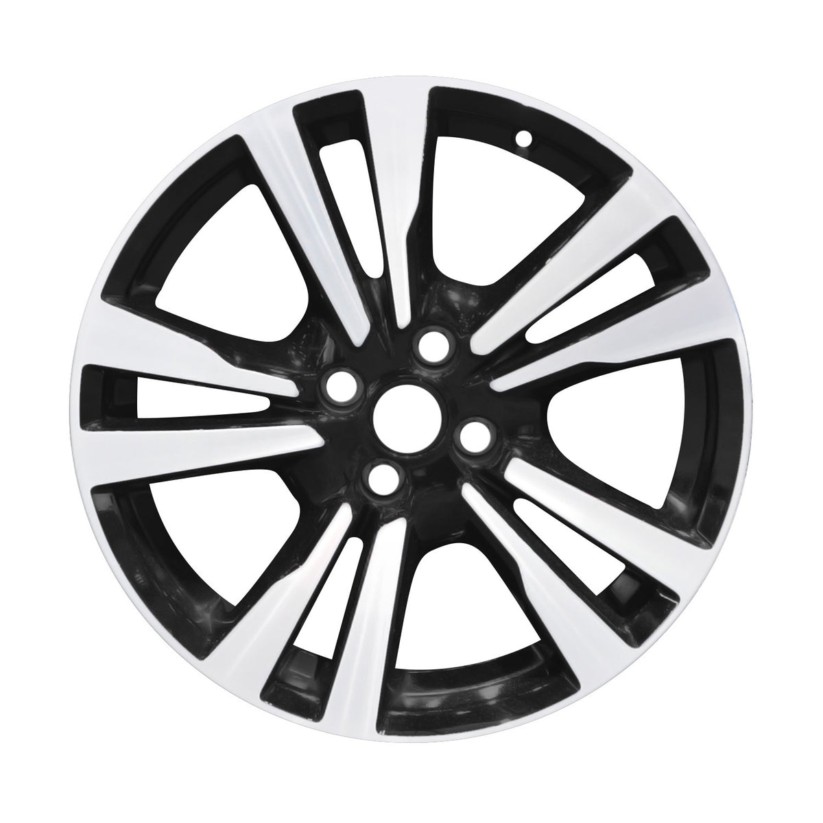17" x 6.5" Nissan Kicks 2018 2019 Factory OEM Wheel Rim Machined Black 62792