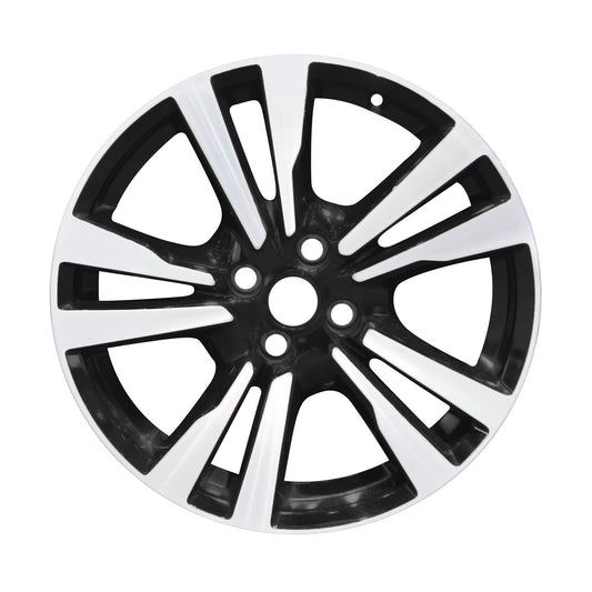 17" x 6.5" Nissan Kicks 2018 2019 Factory OEM Wheel Rim Machined Black 62792