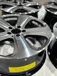 SET 19x8 Mercedes GLC350e GLC300 2016- 2023 OEM Wheel Rim A2534011000 Charcoal photo 3