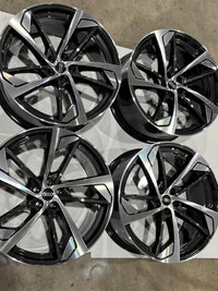 Set 22x10 Audi SQ7 2023 2024 Factory Wheels Rims Machined Charcoal 4M0601025DN photo 1
