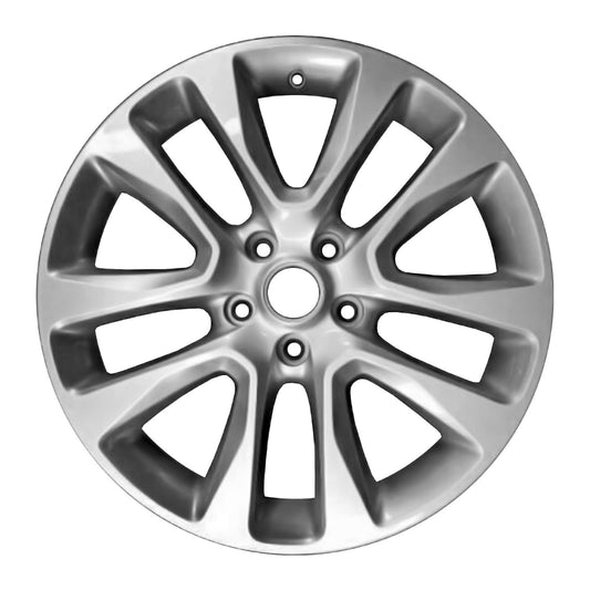 2016-2017 Jeep Grand Cherokee 20x8" Painted Silver OEM Wheel Rim 09168
